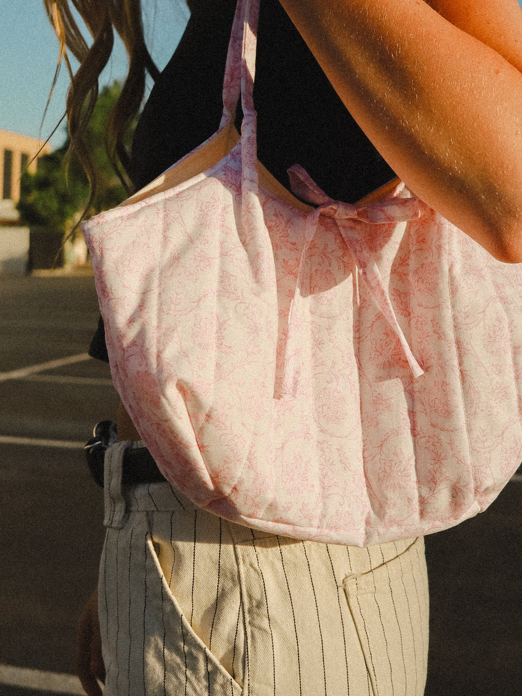 Sweet Peony Tote